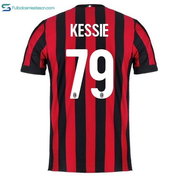 Camiseta Milan 1ª Kessie 2017/18